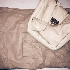 Vintage Nina Ricci White Bag
